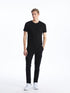 LC Waikiki Crew Neck Short Sleeve Combed Cotton Men's T-shirt